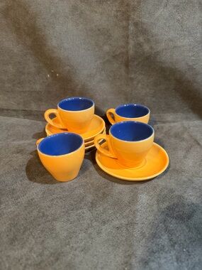 Goldenrod Espresso Set